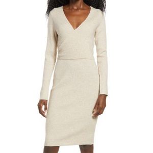 Leith wrap it up sweater dress